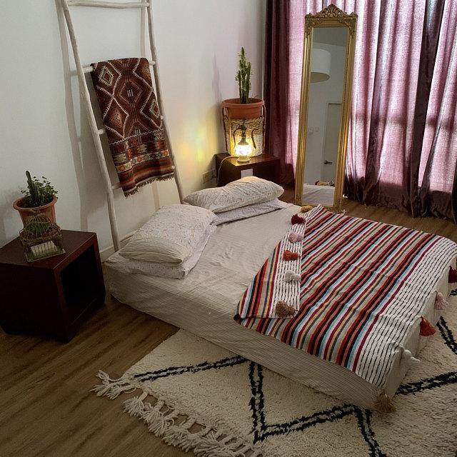 Large Moroccan Rug , Beni Ourain Colorful Rug Checkered Rug Custom Beni Ourain rug Style Moroccan Rug Custom rug - Berber rug