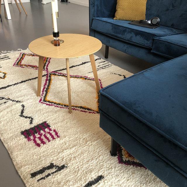 Azilal Rug with colorful patterns handmade Berber rug bohemian style - Berber rug
