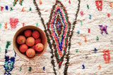 Azilal Rug with colorful patterns handmade Berber rug bohemian style - Berber rug