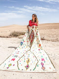 Azilal Rug with colorful patterns handmade Berber rug bohemian style - Berber rug