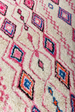 Large Moroccan Rug , Beni Ourain Colorful Rug , Checkered Rug , Custom Beni Ourain rug , Style Moroccan Rug , Custom rug - Berber rug