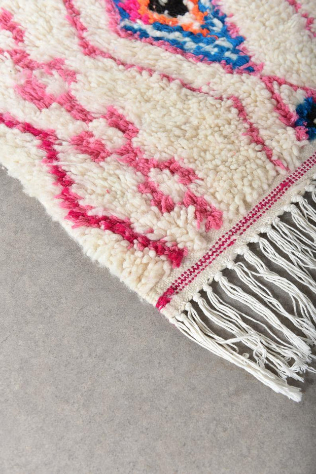 Large Moroccan Rug , Beni Ourain Colorful Rug , Checkered Rug , Custom Beni Ourain rug , Style Moroccan Rug , Custom rug - Berber rug