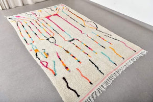Azilal Rug - Moroccan Rug - Colorful Moroccan Rug - Colorful Rug - Morrocan Rug - Berber Rug Beni Ourain Rug Boho Rug Morrocan Rug Custom - Berber rug