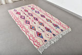 Large Moroccan Rug , Beni Ourain Colorful Rug , Checkered Rug , Custom Beni Ourain rug , Style Moroccan Rug , Custom rug - Berber rug
