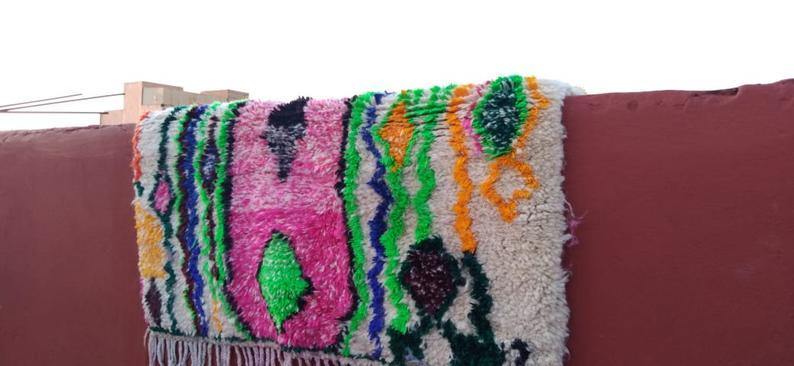 Customized Handmade Azilal Rug - Modern Moroccan Gorgeous Design - Berber rug
