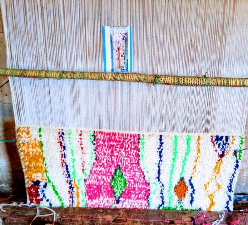 Customized Handmade Azilal Rug - Modern Moroccan Gorgeous Design - Berber rug