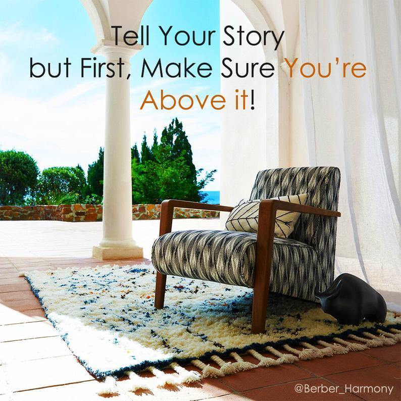 Customized Handmade Azilal Rug - Modern Moroccan Gorgeous Design - Berber rug